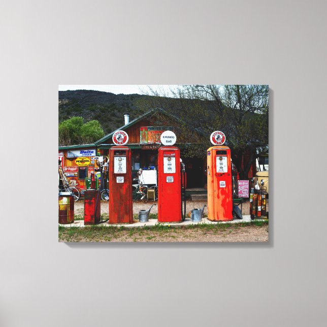 Classical Gas Museum, New mexico Canvastryck (Framsida)