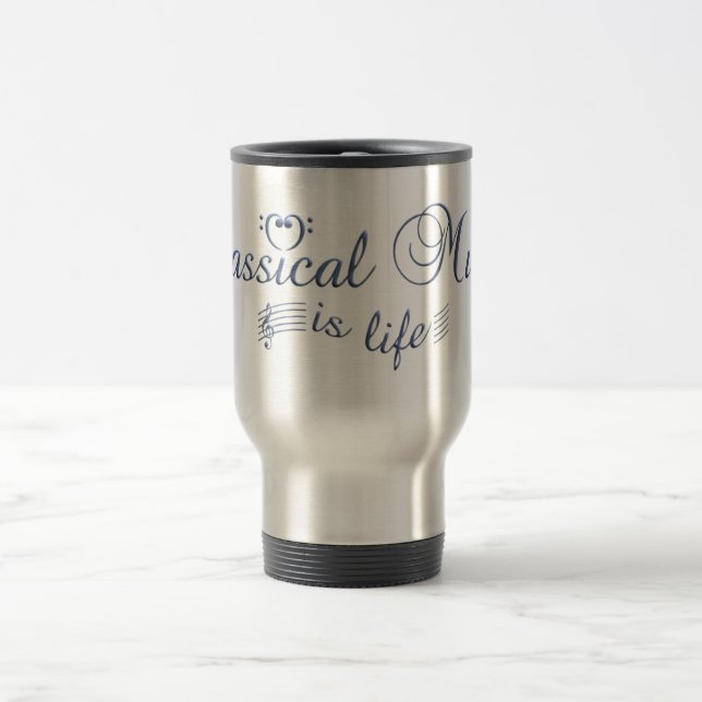 Classical Music mugg - välj stil & färg (Center)