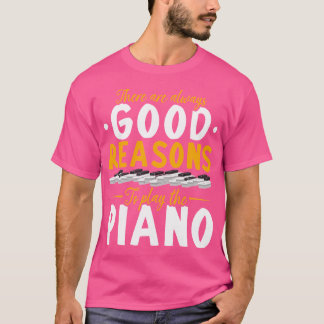 Classical Music Pianist Musician Piano Keyboard Fu T Shirt