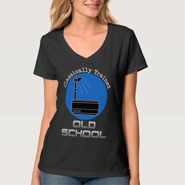 Classically Trained Teacher T Shirt (Framsida)