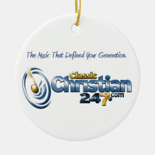ClassicChristian247.com cirklar prydnaden Julgransprydnad Keramik
