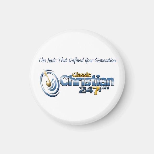 ClassicChristian247.com Magnet (Framsidan)