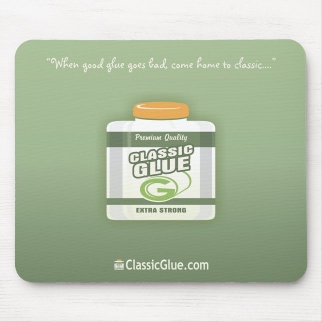 ClassicGlue Mousepad Musmatta (Framsidan)