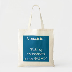Classicisten hänger lös tygkasse