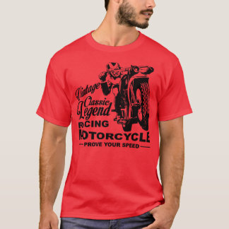 ClassicRacing-motorcykel T Shirt