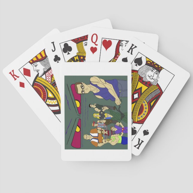 classmates anime inspired  casinokort (Baksidan)