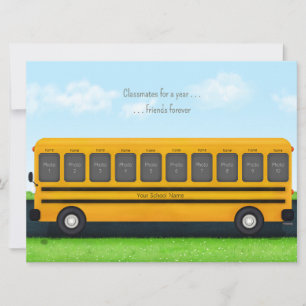 Classmates & Friends Gult School Buss 10 Foton