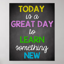 Classroom Decor, Classroom-offerter, inspirationsk Poster