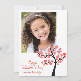 Classroom Photo Valentines day Julkort
