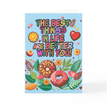 Classroom Valentines Day Boho Donuts and Flowers