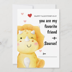 Classroom Valentines Day Cards för barn Inbjudningar