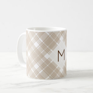 Classt Tan Play Monogram Kaffemugg