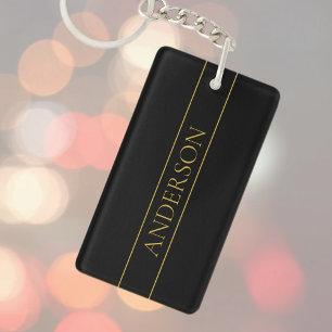Classy Anpassade Guld Text & Linjer