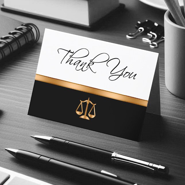 Classy Attorney Client - tack Helgkort (Skapare uppladdad)