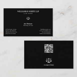 Classy Attorney Law Advokat Visitkort