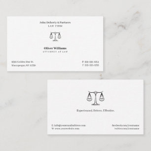 Classy Attorney Law   Advokat Visitkort