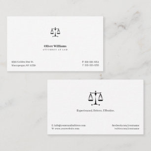 Classy Attorney Law   Advokat Visitkort