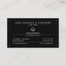 Classy Attorney Law | Lawyer Black