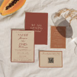 Classy Auburn Copper Old Money Fancy Wedding Inbjudningar<br><div class="desc">This wedding invitation is perfect for your wedding if you are looking for an elegant unique and easy editable invitation .An elegant unique luxurious auburn and copper image wedding template invitation. as you see it features a copper old money background. And classy Parisian font in auburn old money bright bride's...</div>
