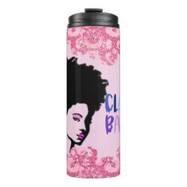 Classy Baddie Woman Tumbler