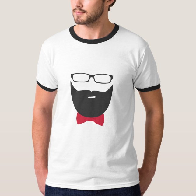 Classy Beard T-shirt (Framsida)