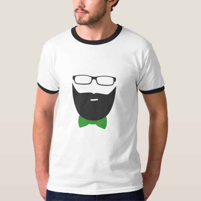 Classy Beard T-shirt (Framsida)