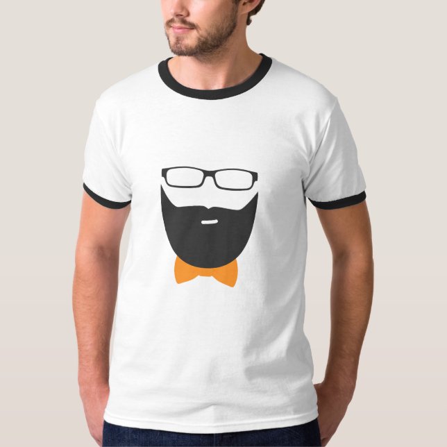 Classy Beard Tee Shirt (Framsida)