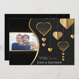 Classy Black och Guld, G i HBT TQ Valentine