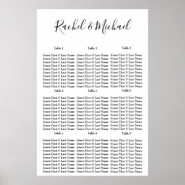 Classy Black och white Poster