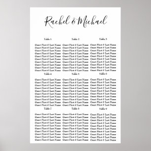 Classy Black och white Poster