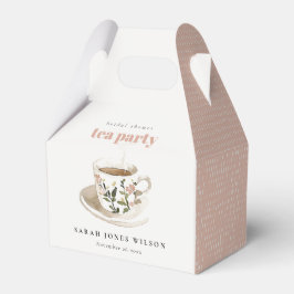 Classy Blommigt Tea Kopp Möhippa Tea Party Presentaskar