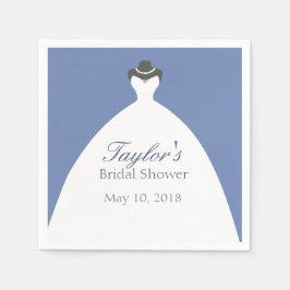 Classy Bröllop Gown Pappersservett