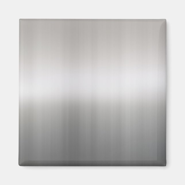 Classy Brushed Aluminium Magnet (Framsidan)