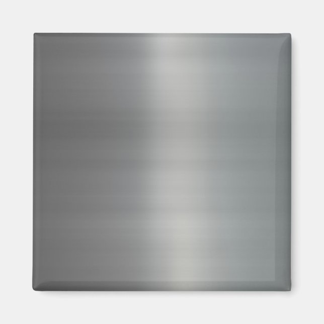 Classy Brushed Metall Textured Magnet (Framsidan)