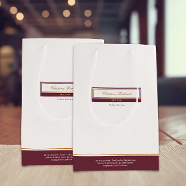 Classy Burgundy Ivory