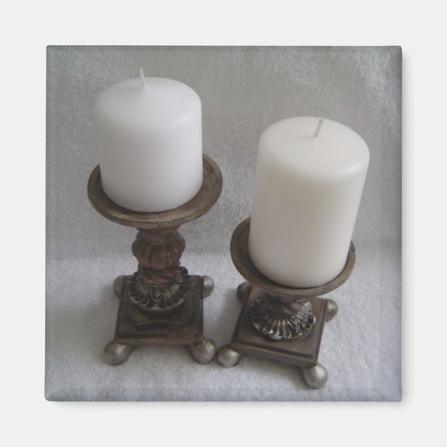 Classy Candlesticks Magnet (Framsidan)