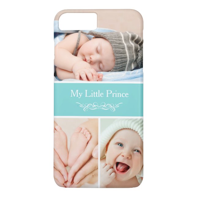 Classy Chic Baby Kids Photo Collage Case-Mate iPhone Skal (Baksida)