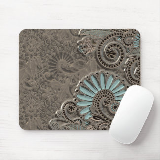 Classy Chic Söt Damask Paisley Blommönster Musmatta