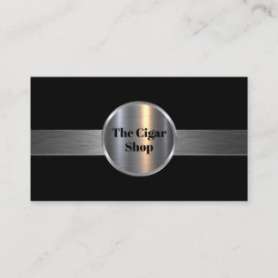 Classy CIgar Shop Tobacconist Modern Visitkort