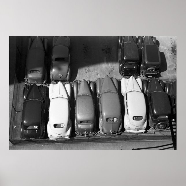 Classy Classic Cars, 1940s Poster (Framsidan)