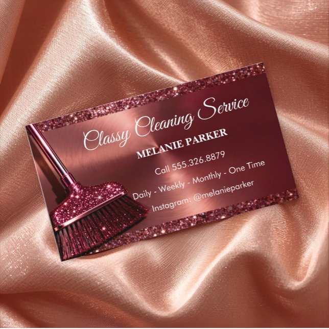 Classy Cleaning Services Visitkort (Skapare uppladdad)