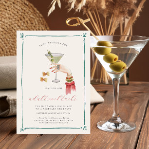 Classy Cocktail Party Inbjudningar