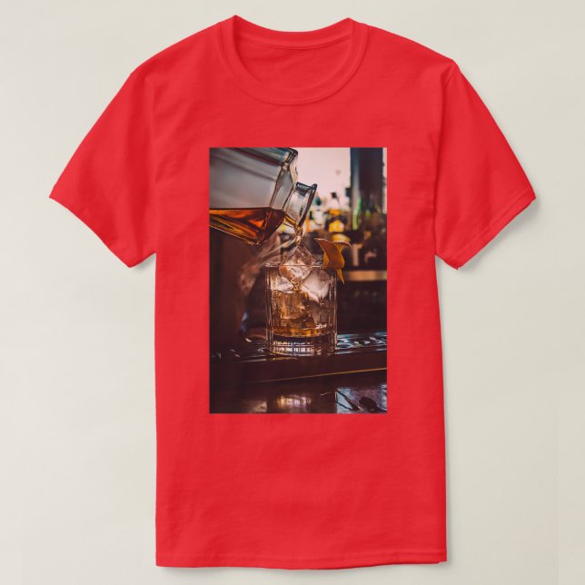Classy Cocktail T Shirt (Design framsida)