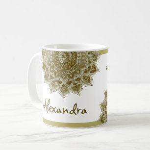 Classy Colorfull Mandala India Stil 4 Kaffemugg