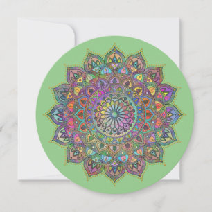 Classy Colorfullt Mandala India Stil 1