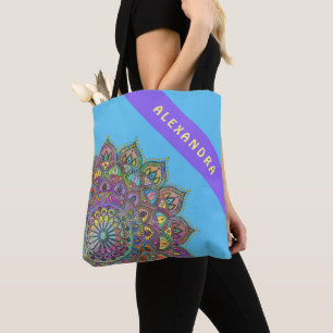 Classy Colorfullt Mandala India Stil 1 Tygkasse