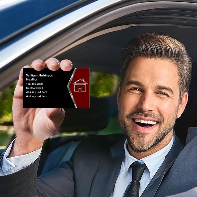 Classy Coola Realtor Real Gods Visitkort (Skapare uppladdad)