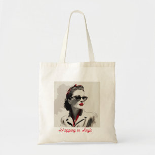 Classy Dam i Shades Tote Tygkasse