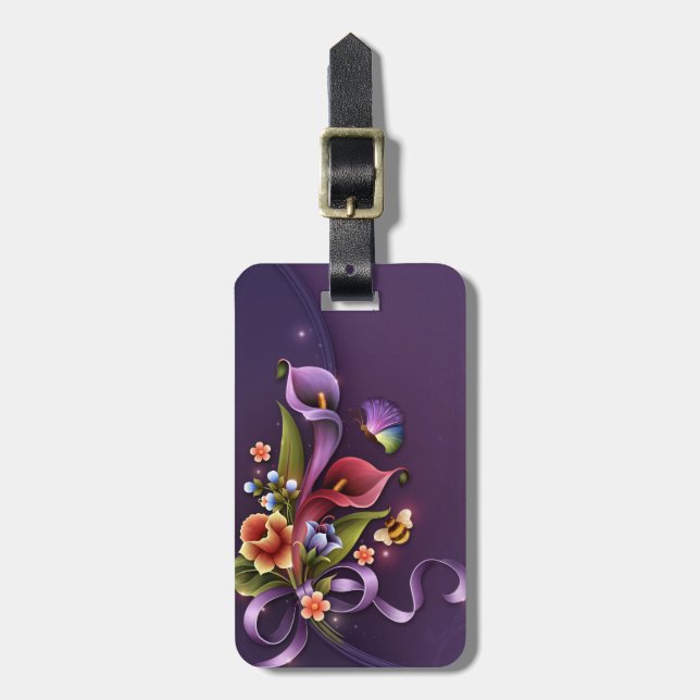 Classy Dam Luggage Tag Bagagebricka (Vertikal Framsida)