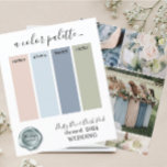 Classy damsty Blue  Rosa Bröllop färg Palett<br><div class="desc">2024 års Classy dusty Blue  Rosa Bröllop färg Palette Card 2024</div>